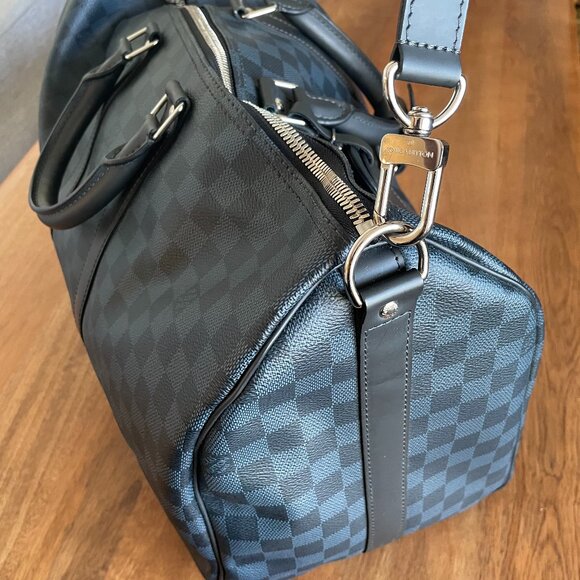 Like New Louis Vuitton Keepall 55 - Damier Graphite Canvas - Picture 1 of 15